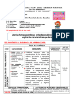 Jueves Sesión Dibujamos Figuras Geométricas