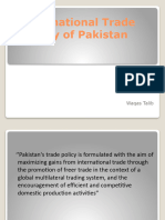 International Trade Policy of Pakistan