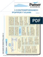 Filo Sem 10 Periodo Contempor Neo Popper y Kuhn PDF
