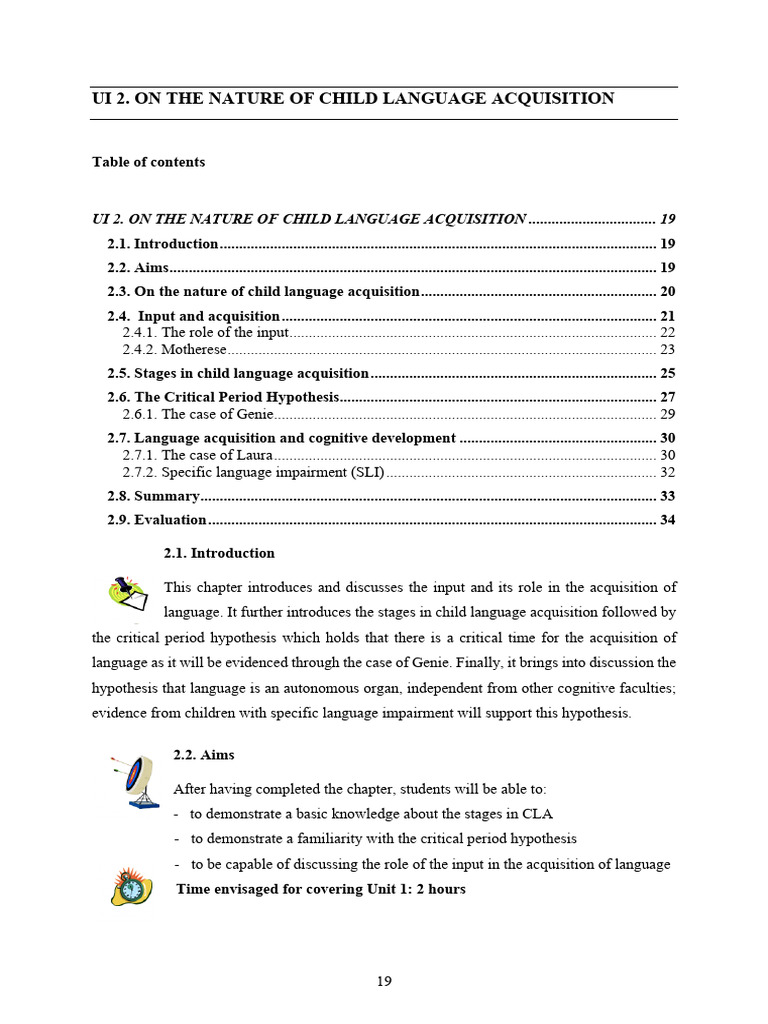 Understanding Child Language Acquisition | PDF | Language Acquisition ...