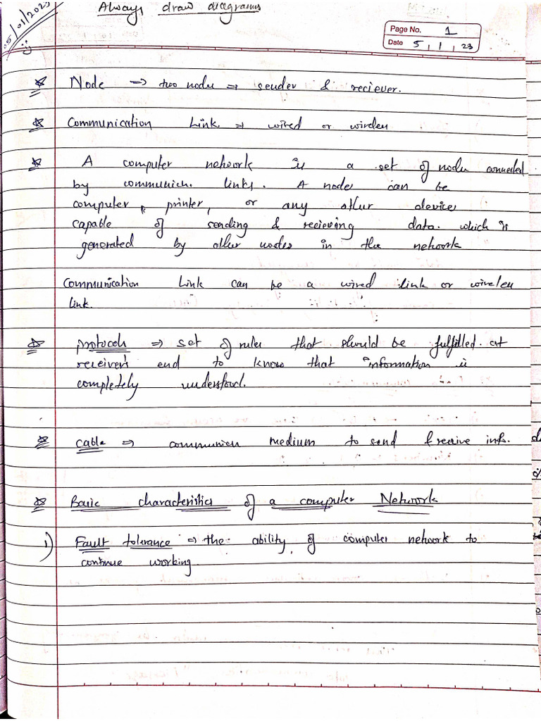 CN - CST Notes | PDF