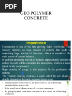 Geo Polymer Concrete