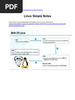 Linux Simple Notes