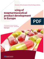 Financing Biopharma Product Dev en