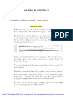 Guia de Apoyo Importaciones - Germalie Longa