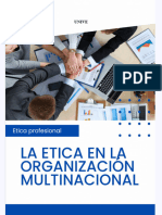 La Ética en La Organización Multinacional