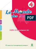 Guide Monde Math 4-CM1