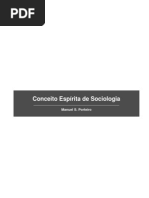 Conceito Espirita de Sociologia - Manuel Porteiro