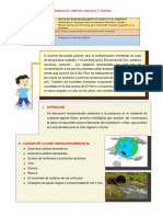 Causas y Consencuencias de La Contaminación