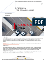 Supply Chain Design and Optimization for Coca-Cola HBC – anyLogistix Supply Chain Optimization Software