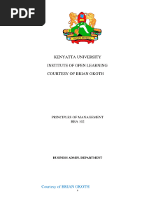 Bba 102 Principles of Management Notes-1-1