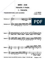 (Free Scores - Com) - Bach Johann Sebastian Bach bwv0538 Tocata Fuga Tocata 172812