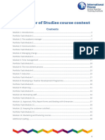 International House: DoS Course E-Booklet