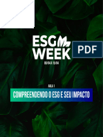 compreendendo o ESG e seu Impacto