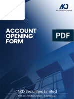 Commoditites Account Opening Form