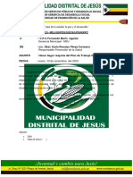 ¡Juventud y Cambio para Jesús!: INFORME N°0104-2023 - Mdj/Gspds/Sgds/Ups/Krpc A: C.P.C Fernando Marin Aguilar