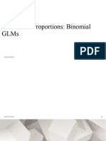 Binomial GLM