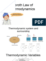 Zeroth Law o Thermodynamics