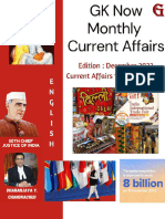 December Monthly Current Affairs English