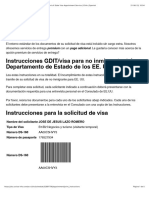 Confirmación e Instrucciones - Official U.S. Department of State Visa Appointment Service - Chile - Spanish