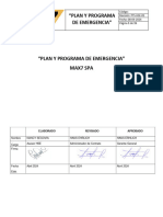 Procedimiento Programa de Emergencia