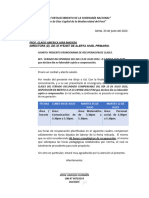 Carta Nº25 - Compromiso para Recuperar Clases Del Feriado Del Partido de Futbol