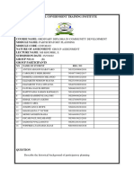 Participatory planning jjj