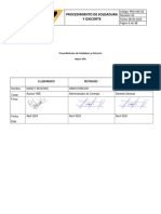 Procedimiento de Soldadura y Oxicorte