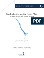 Drill Monitoring For Rock Mass Assessment in Tunnelling
