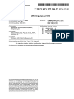 DE 10 2012 015 022 A1 2014.01.30 Offenlegungsschrift: C08J 3/20 (2012.01) C08L 1/26 (2012.01)