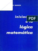 Iniciación A La Lógica Matemática - Alfonso Burgos - 2ed
