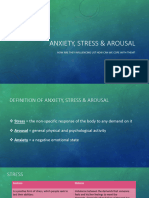 Anxiety, Stress & Arousal Part 1