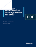 Go To Market Strategy Primer For 2023