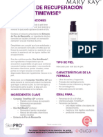 HR Gel Facial de Recuperacion Nocturna TimeWise