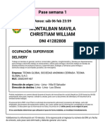 Solicitud de Pase Personal Laboral