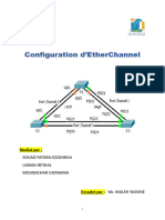 Configuration d'un EtherChannel