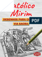 Católico Mirim - Desenhos para Colorir - Via Sacra