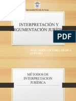 Tema 3 Interpretación y Argumentación Jurídica