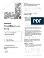 Unit 1 - Activity 6 - Biological, Chemical, Physical Food Borne Illness Reading