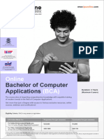 Online: Bachelor of Computer Applications