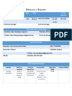 Bitácora y Reporte01