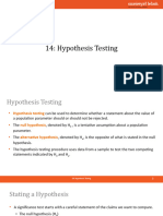 14_Hypothesis Testing