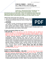 41 Jesus É o Cristo, o Filho de Deus Jesus Transfigurado 16032022 Acf Prof