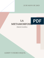 La Metamorfosis Franz Kafka