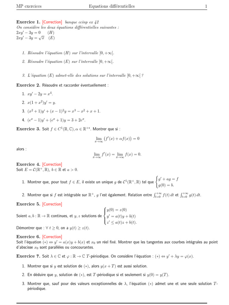 Exercice 17 : Valeurs propres et solutions | PDF | Mathématiques | Calcul