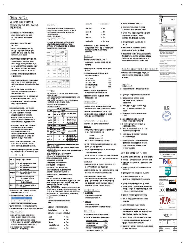 131ld19 ecg dwg str 000002 general notes sheet 1 131ld19 ecg dwg str