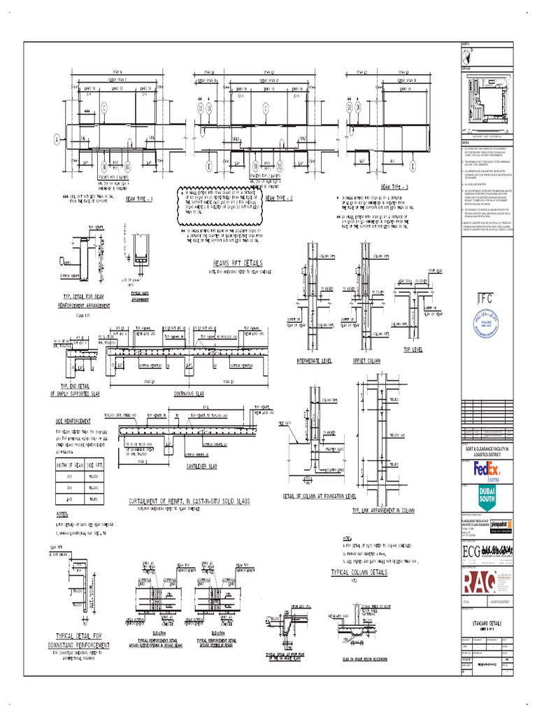 131ld19 Ecg Dwg Str 000003 1 Standard Details Sheet 2 Of 3 131ld19 Ecg