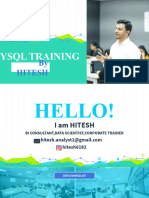 MySQL Intro Hitesh Updated