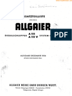 Allgaier a111-A111v Reservdelar Sec Wat