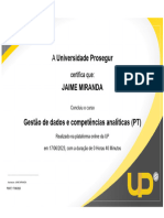 Certificado UP